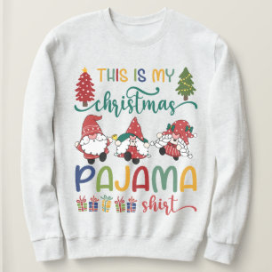 Moletom Natal de Combinação de Famílias Este é o meu Nat