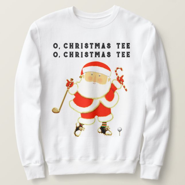 Moletom Natal de Golfe (Frente do Design)
