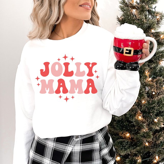 Moletom Natal de Jolly Mama (Criador carregado)