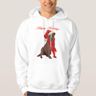 Moletom Natal de labrador retriever do chocolate