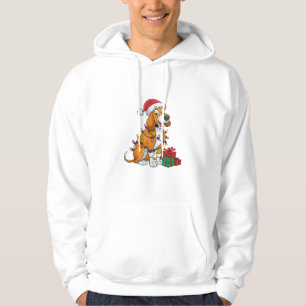 Moletom Natal de Santa Hat Ibizan Hound Hound
