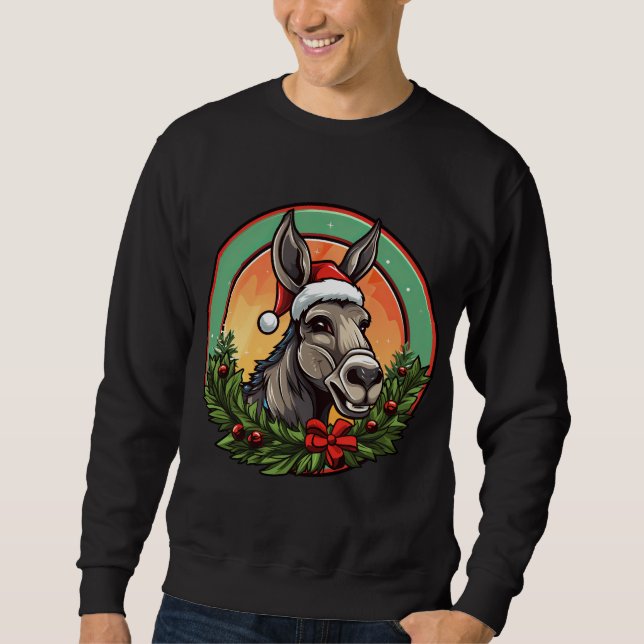 Moletom Natal do Burro (Frente)