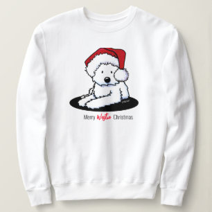 Moletom Natal do Cachorro KiniArt Westie
