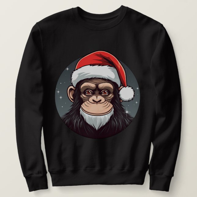 Moletom Natal do Chimpanzé (Frente do Design)