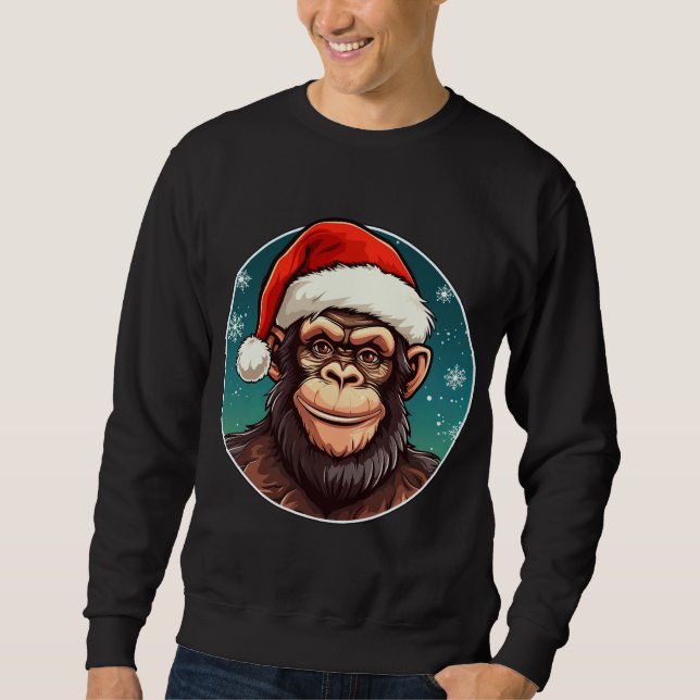 Moletom Natal do Chimpanzé (Frente)