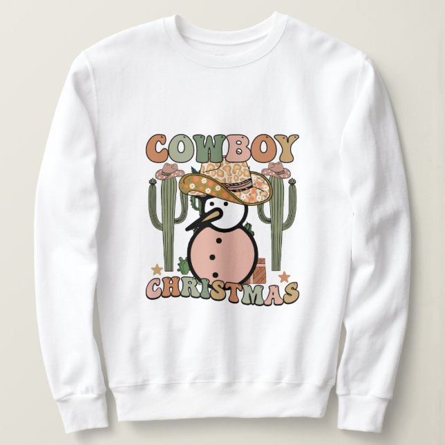 Moletom Natal do Cowboy (Frente do Design)