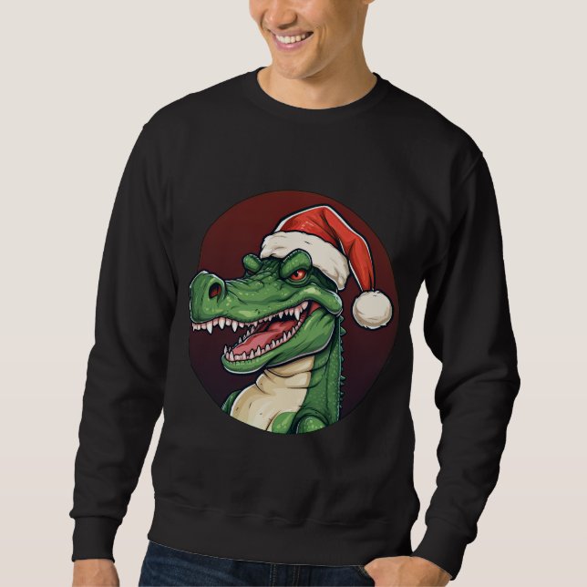 Moletom Natal do Crocodilo (Frente)