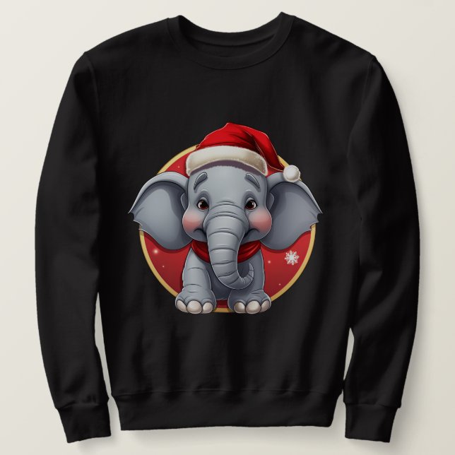 Moletom Natal do Elefante (Frente do Design)