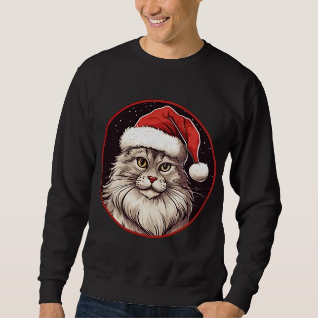 Moletom Natal do Gato (Frente)