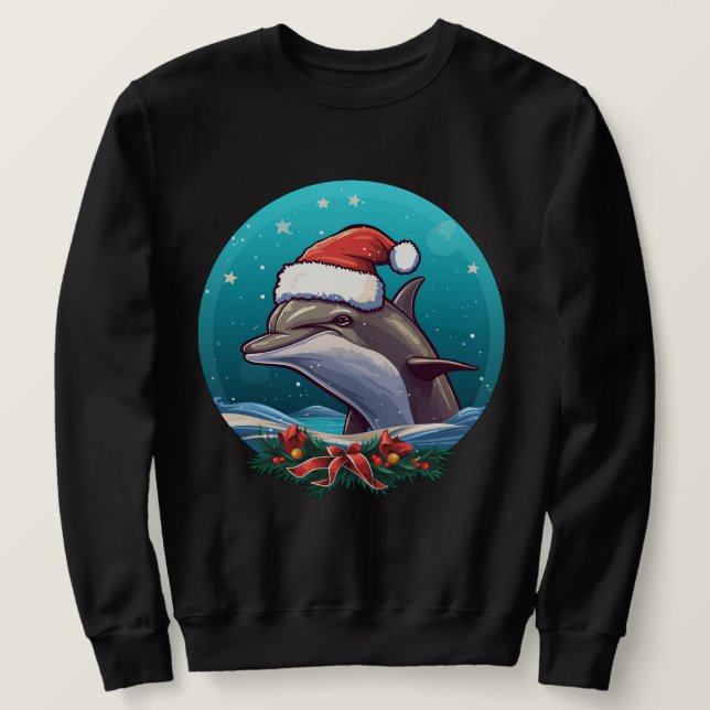 Moletom Natal do Golfinho (Frente do Design)