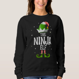 Moletom Natal do Grupo de Combinação da Família Ninja Elf