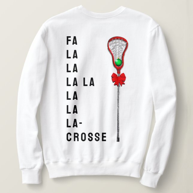 Moletom Natal do Lacrosse (Verso do Design)