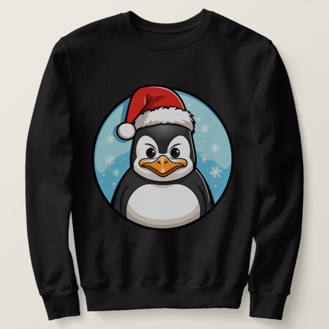 Moletom Natal do Pinguim (Frente do Design)