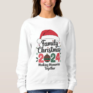 Moletom Natal em Família 2024 Criando Memórias Juntos