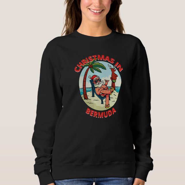 Moletom Natal Em Julho Na Praia Bora Bora (Frente)