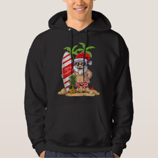 Moletom Natal em julho Papais noeis Surfs Hawaiai Summer S