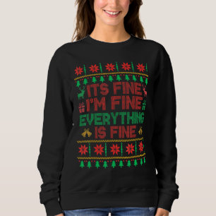 Moletom Natal Eu Estou Bem Tudo Bem Tudo Está Bem Feira