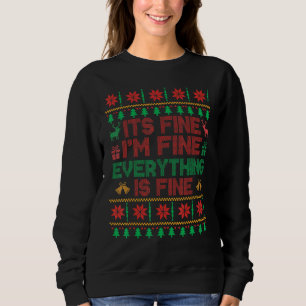 Moletom Natal Eu Estou Bem Tudo Bem Tudo Está Bem Feira