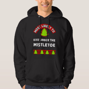 Moletom Natal feio é muito provável que o Natal se beije d