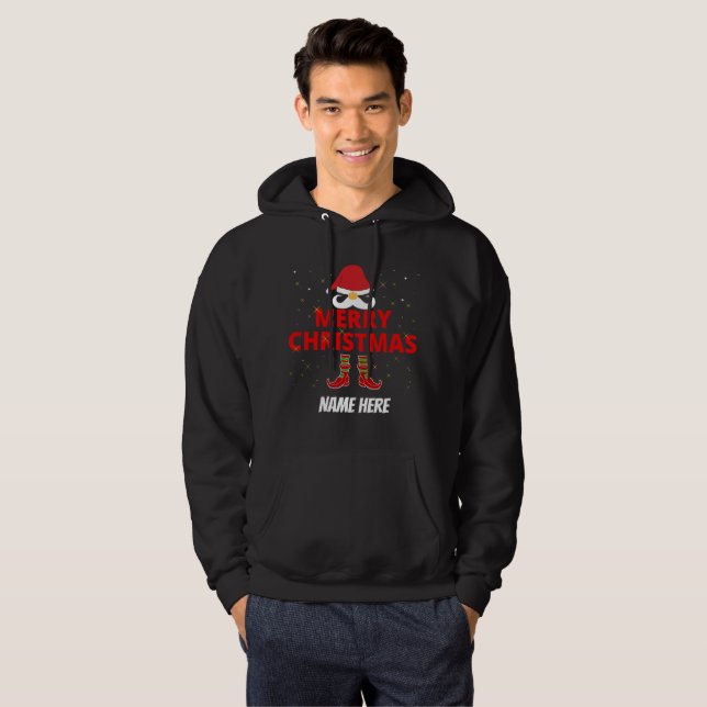 MOLETOM NATAL FELIZ PERSONALIZADO  (Frente Completa)