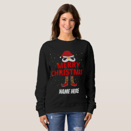 MOLETOM NATAL FELIZ PERSONALIZADO 
