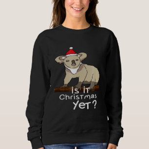 Moletom Natal Koala Bear Santa Hat - Roupas Pajama