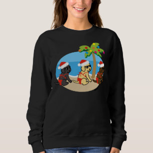 Moletom Natal Labrador Retriever Bikini Girls