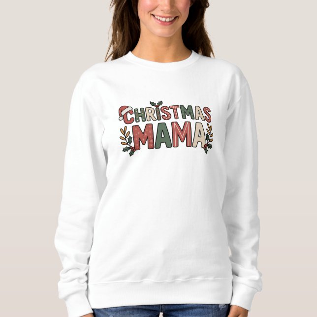 Moletom Natal Mamãe (Frente)