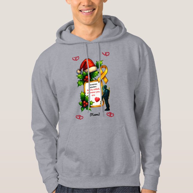 Moletom Natal Militar Família Combinando – "Crist (Frente)