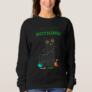 Moletom Natal Negro Eu não arrependo de nada As Luzes de N