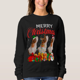 Moletom Natal Pajama Guiné Porquinho Povoado Natal Luzes d