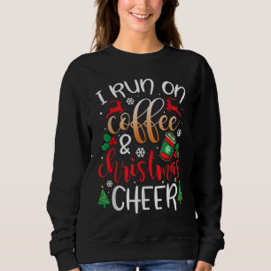 Moletom Natal para os Homens que Eu Corro no Café e Ch de