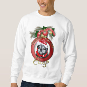 Moletom Natal - plataforma os salões - Pugs - anjo