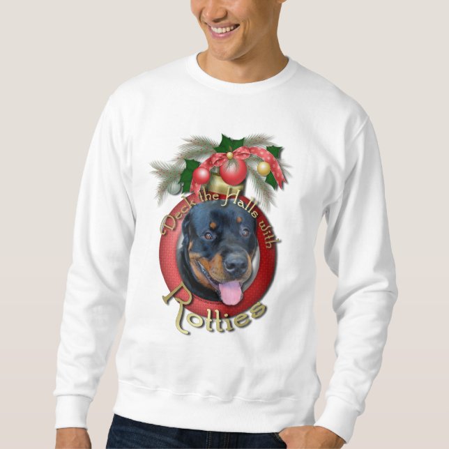 Moletom Natal - plataforma os salões - Rotties - Harley (Frente)
