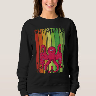 Moletom Natal Polvo Retro Fofo Grupo Correspondente H Xmas