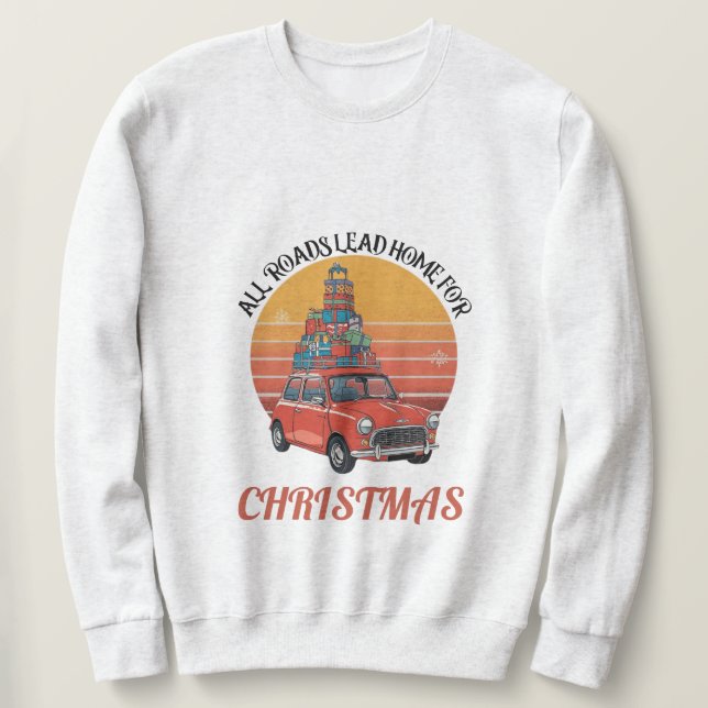 Moletom Natal Retro (Frente do Design)