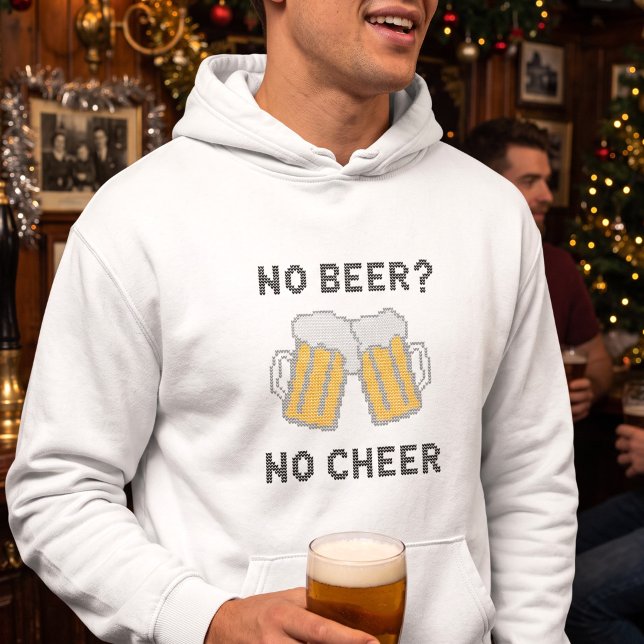 Moletom Natal Sem Cerveja Sem Alegria Humor (Criador carregado)