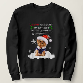 Moletom Natal Yorkshire Terrier Funny Yorkie Puppy