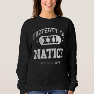 Moletom Natick Property Xxl Sport College Athletic Funny