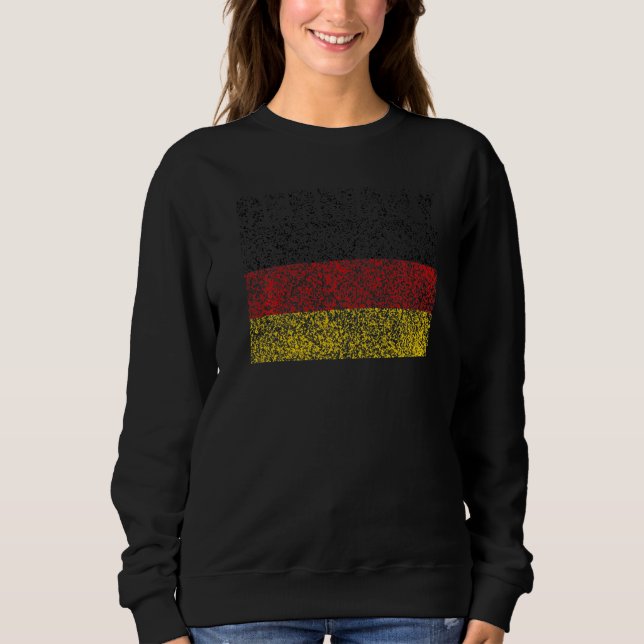 Moletom National Flag of Germany souvenir  for men women (Frente)