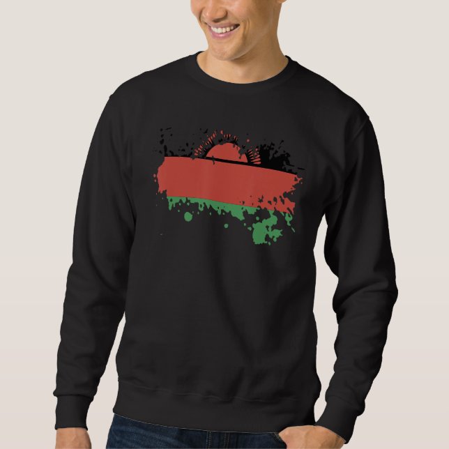 Moletom National Flag of Malawi souvenir  for men women 1 (Frente)