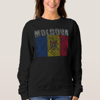 Moletom National Flag of Moldova souvenir for men women 3