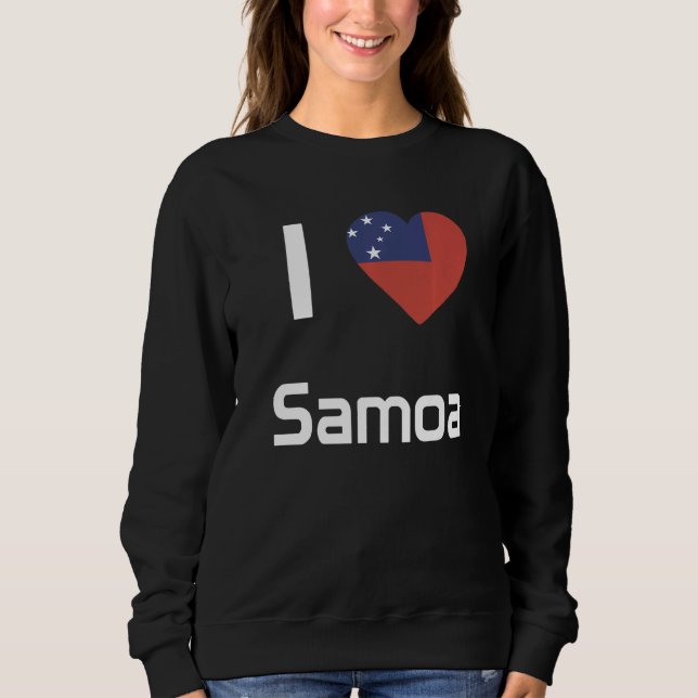 Moletom National Flag of Samoa souvenir  for men women  2 (Frente)