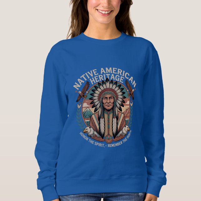 Moletom Native American Heritage  (Frente)