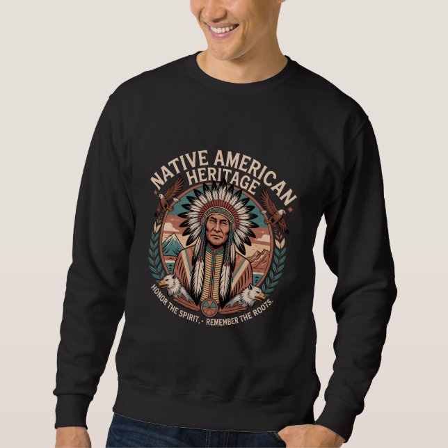 Moletom Native American Heritage  (Frente)