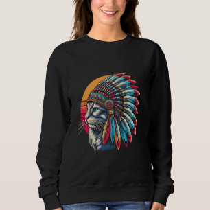 Moletom Nativo Indiano, Homens do Headdress Homens
