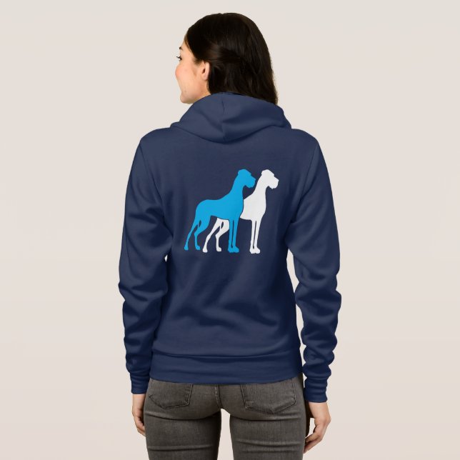 Moletom Natural Great Dane (Parte Traseira Completa)