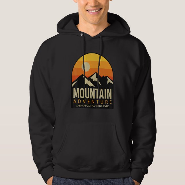 Moletom Nature Hike Shenandoah National Park Souvenir Virg (Frente)