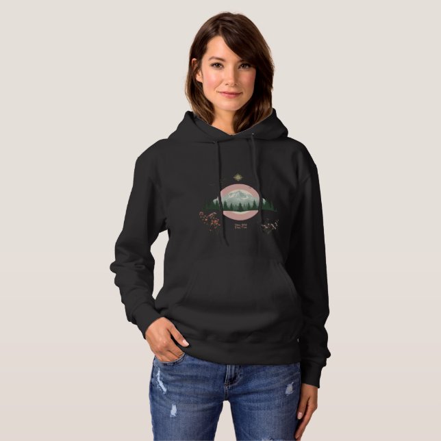 Moletom Nature Mountain Hoodie Mulheres  (Frente Completa)