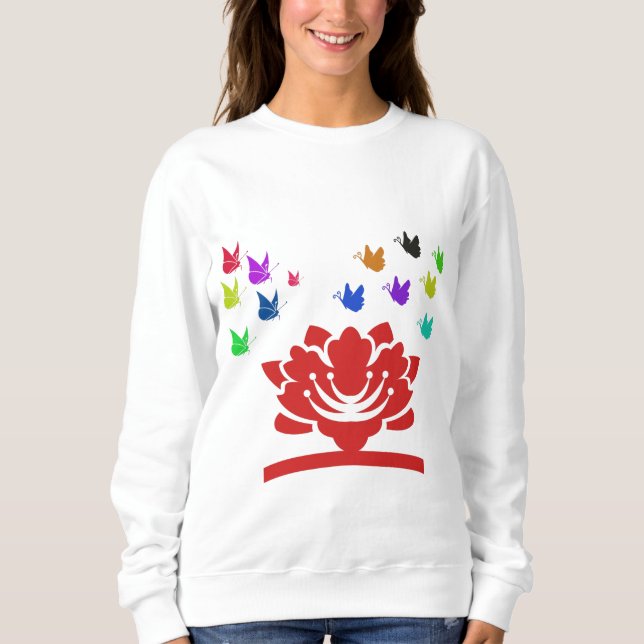 Moletom natureza luxuosa (Frente)